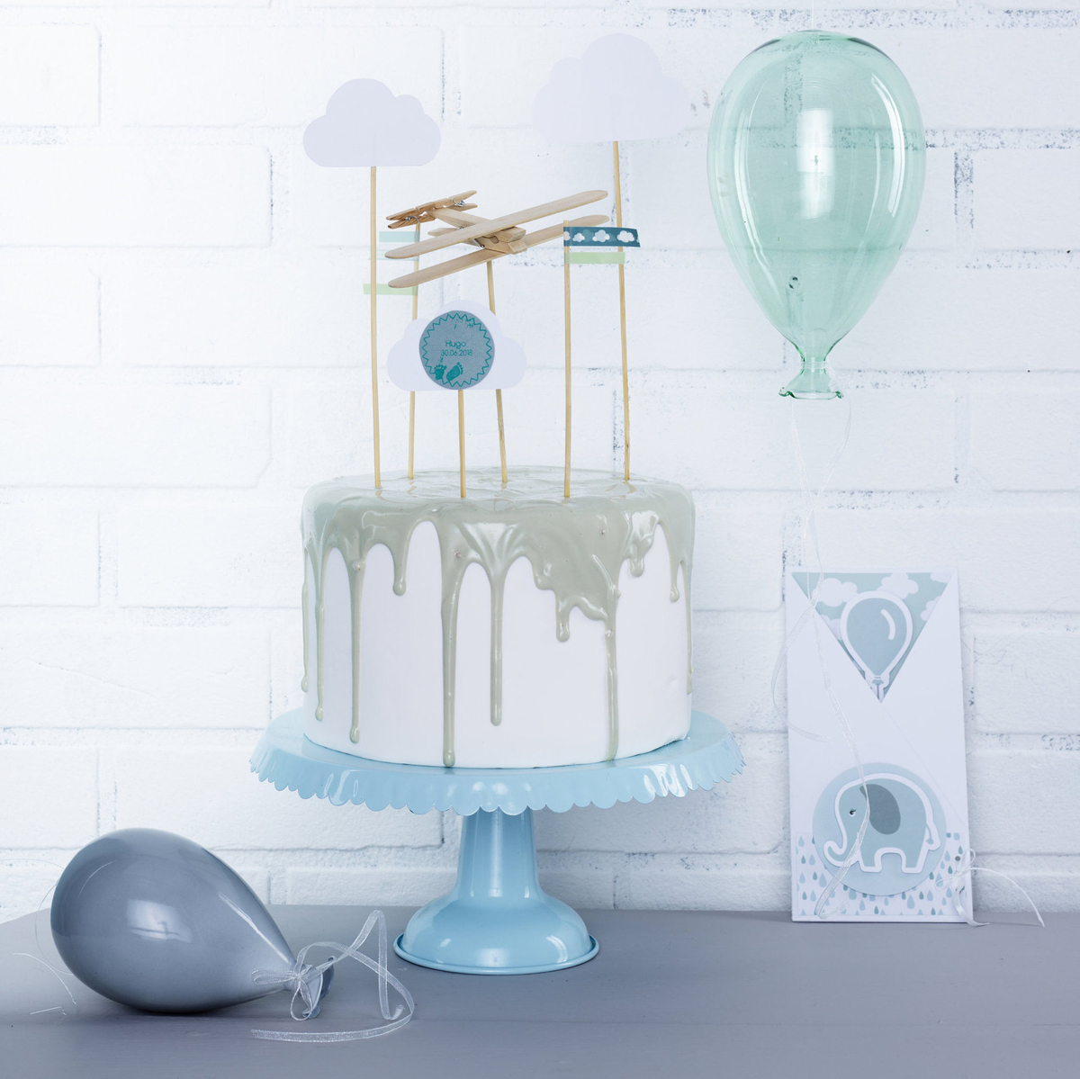 Kagedekorationer baby