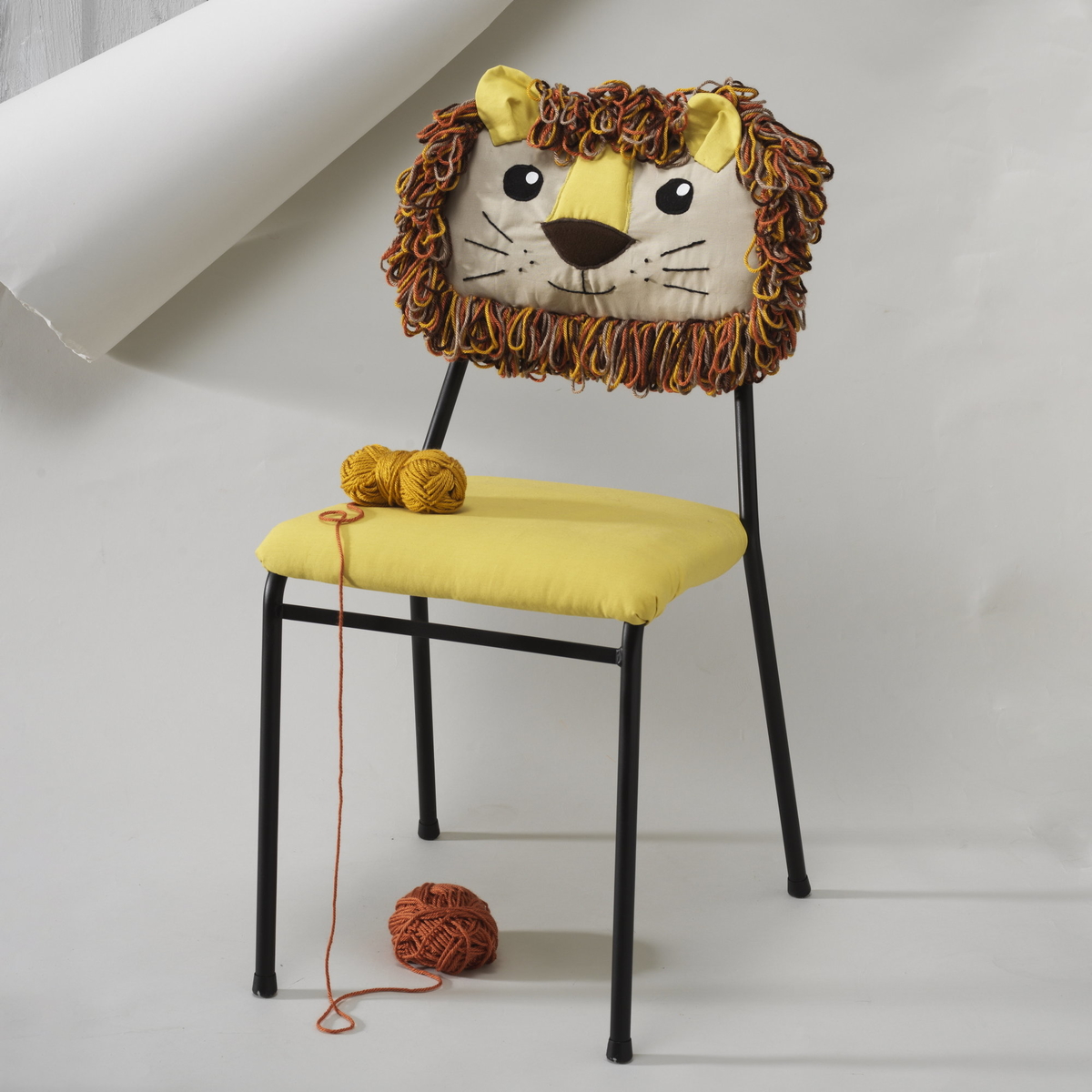 Make a playful lion chair