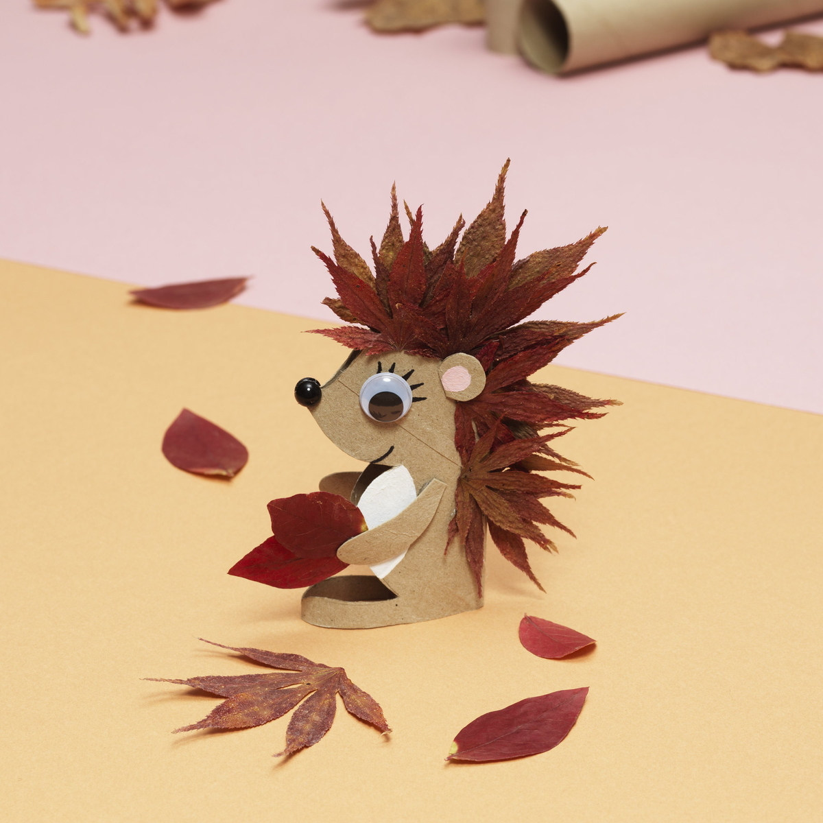 Pyssla en söt igelkott