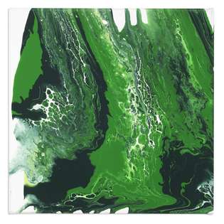 Tavlor med fluid painting
