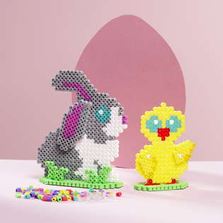 Lav 3D-påskefigurer med perler